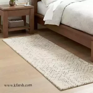 فرش کناره مدرن برای اتاق خواب