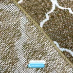 کناره گلیم ماشینی طرح مراکشی گردویی