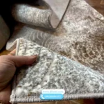 فرش کناره متری کرم بژ