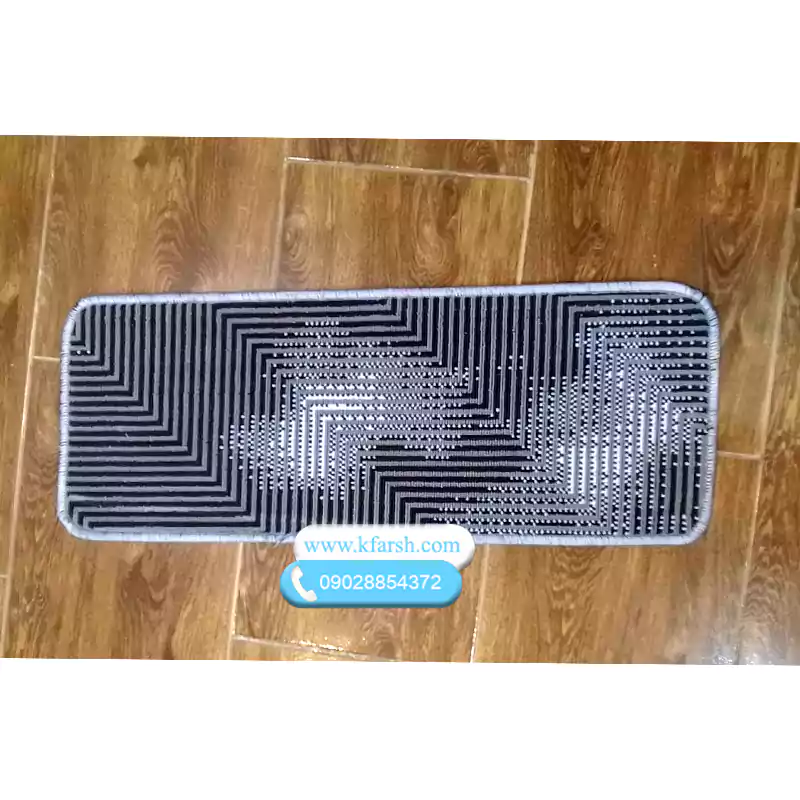 gelim-step2-3190 روپله گلیم طوسی دودی