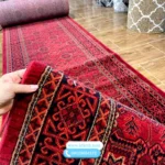 فرش کناره ترکمن لاکی