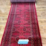 فرش کناره ترکمن قرمز